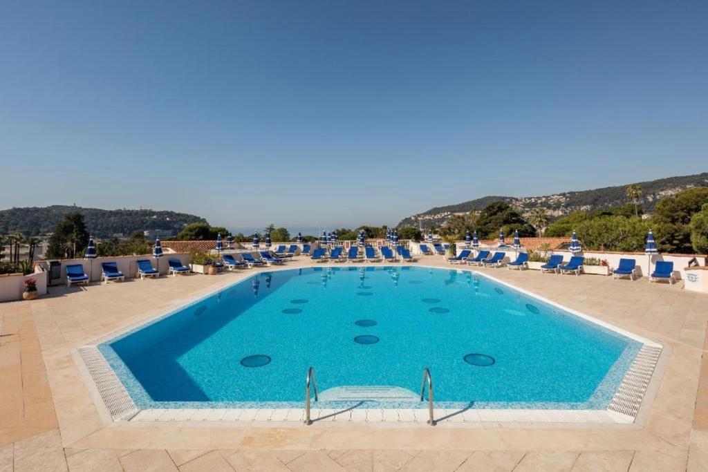 Apparemment borde de mer Résidence L'Ange gardien Villefranche-sur-Mer Exterior foto